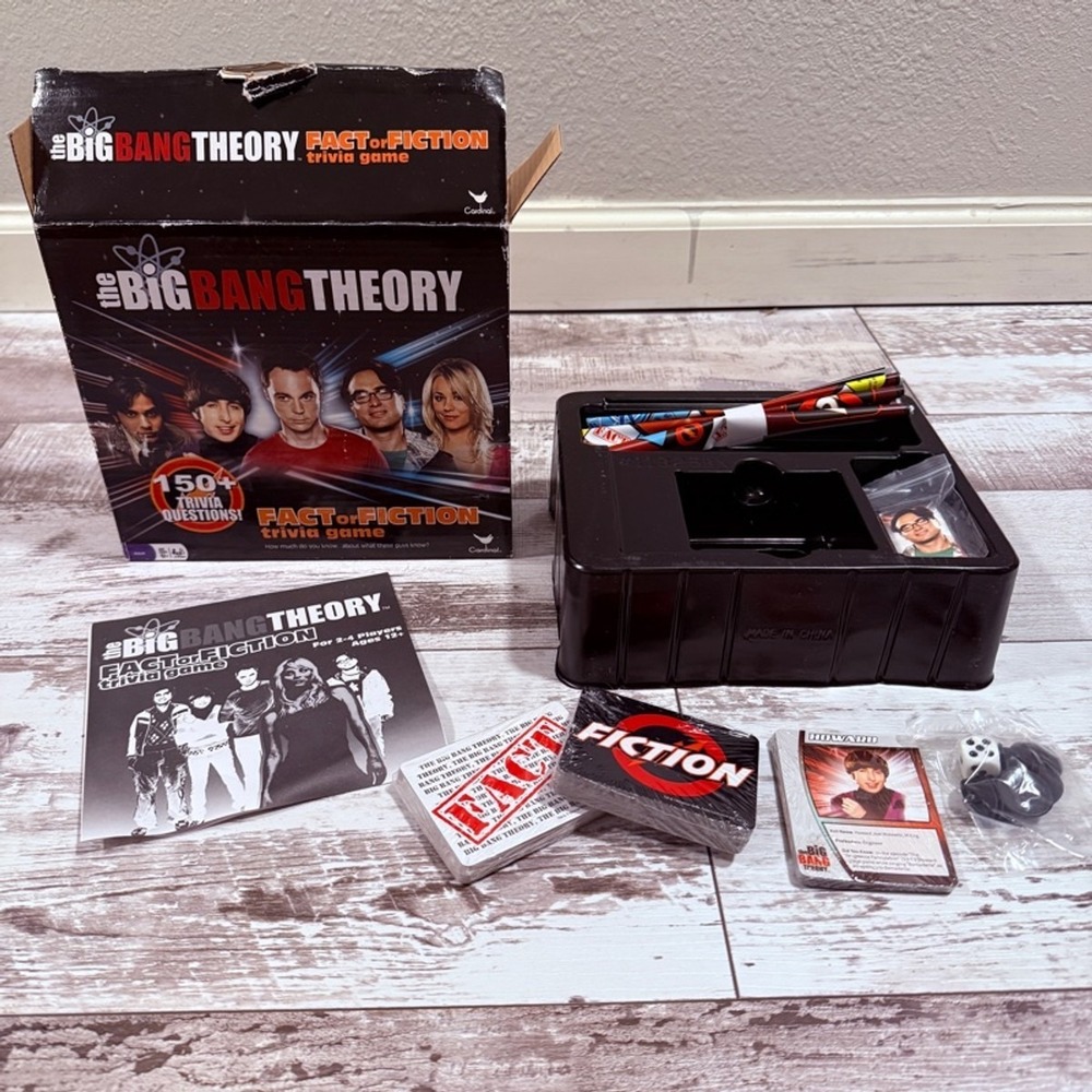 Spin Master The Big‎ Bang Theory Fact or Fiction Trivia Game